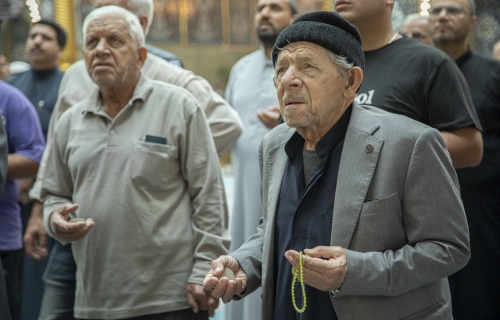 أجواء الزيارة في الصحن العباسي الشريف 