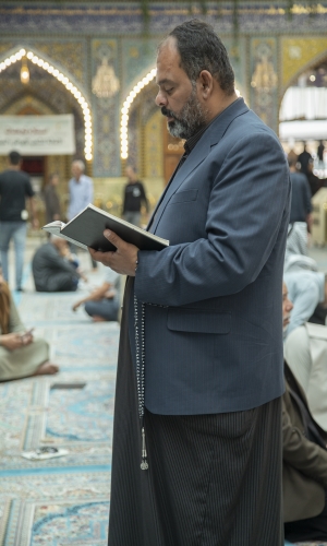 أجواء الزيارة في صحن المولى أبي الفضل العباس (عليه السلام)