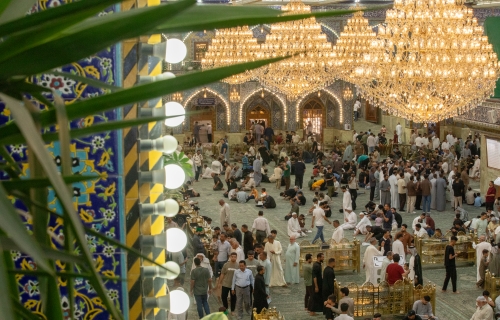 صحن المولى أبي الفضل العباس (عليه السلام)